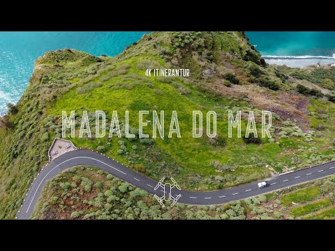 Madalena do Mar perspective from the Trigo de Negreiros Moledos Viewpoint, Madeira, Portugal [4K]