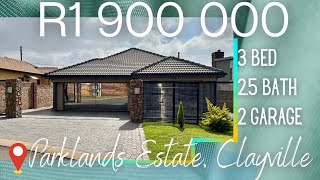 3 Bed House for Sale | Gauteng | Clayville | Parklands Security Estate | R1 900 000