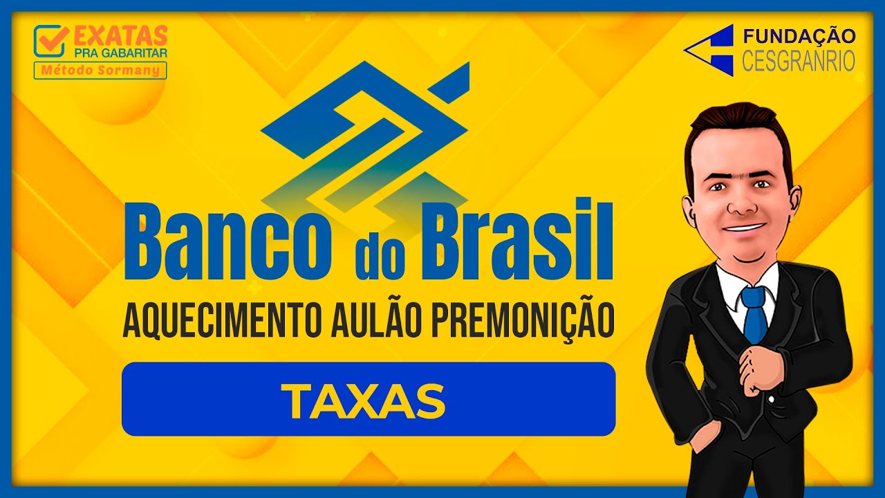 BB 2023 | AQUECIMENTO AULÃO PREMONIÇÃO - TAXAS