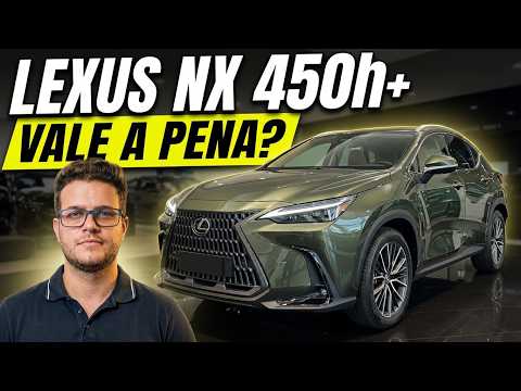 NOVO LEXUS NX 450h+ 2026: VALE A PENA O SUV HÍBRIDO PLUG-IN DE LUXO?