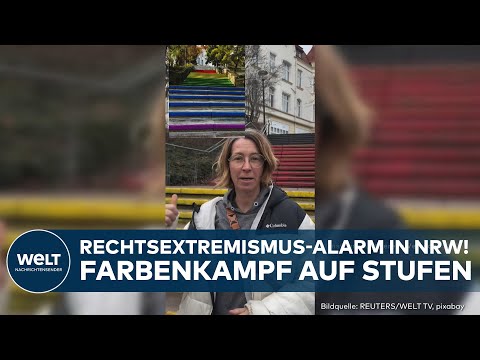 ARNSBERG: Farbattacke schockt NRW-Stadt! Grüne warnen vor Rechtsextremismus