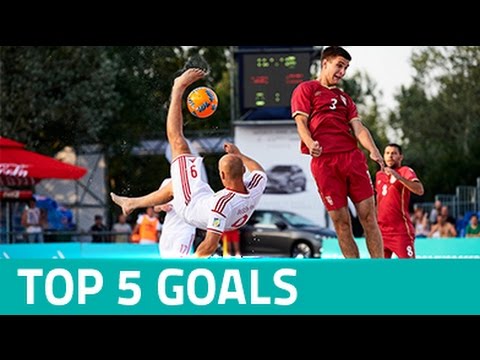 TOP 5 GOALS - Euro Beach Soccer Cup Belgrade 2016