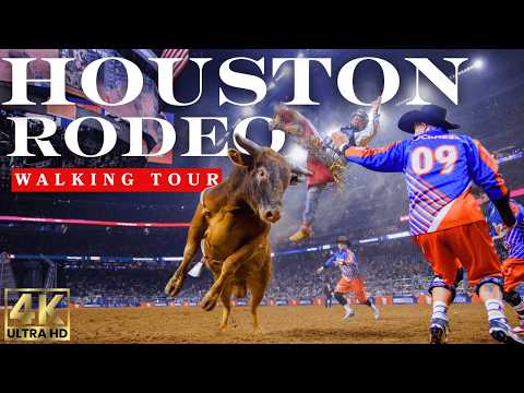 Inside the Houston Rodeo 2026 | Stadium, Shopping & Riley Green Concert | 4K POV Walk