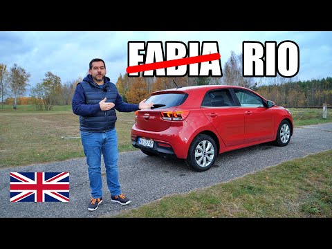 2021 KIA Rio MHEV - The Real Fabia (ENG) - Test Drive and Review