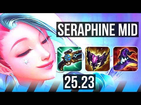 SERAPHINE vs SYNDRA (MID) | EUW Master | 25.23