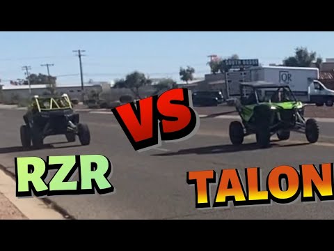 Honda Talon 1000R Vs Polaris RZR 1000
