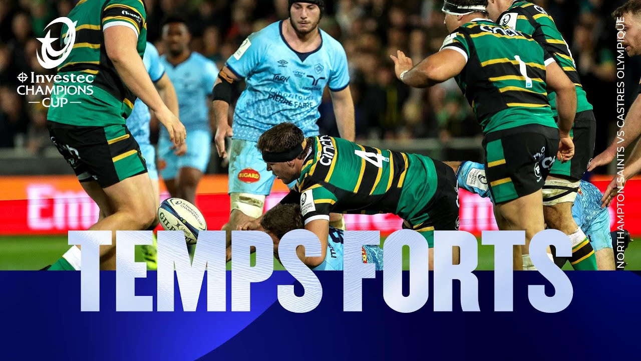 Temps Forts - Northampton Saints v Castres Olympique | Investec Champions Cup 2025/26