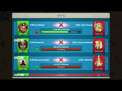 TRF OSİRİS MAÇIMIZ - Rise of Kingdoms