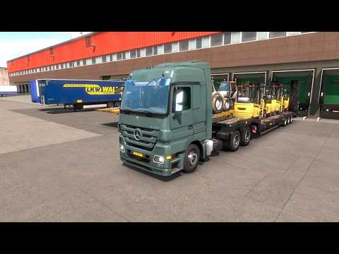 Euro Truck Simulator 2 - Mercedes Actros | Amsterdam to Felixstowe