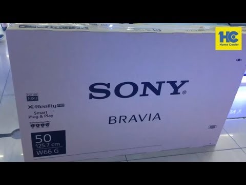 Unbox Tivi Sony Bravia KDL-50W660G mẫu mới nhất năm 2019