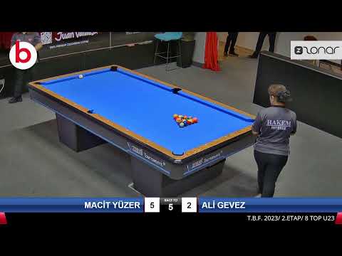 MACİT YÜZER & ALİ  GEVEZ Bilardo Maçı - 