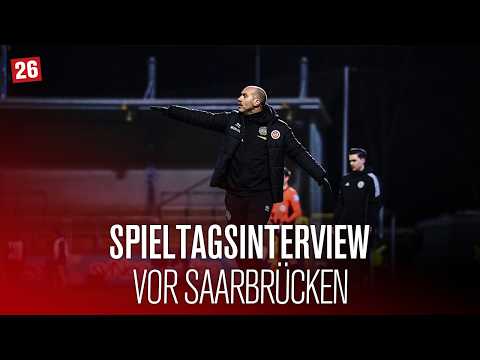 SPIELTAGSINTERVIEW vor 1. FC Saarbrücken vs. SV Wehen Wiesbaden I 3. Liga I 27. Spieltag