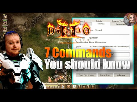 D2R - 7 Game Commands You Should Know About (Unlimited Respecs & More!)