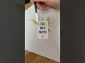 3 big mistakes with watercolor paper. Art tips for beginners. Watch and learn! #shorts #shortvideo