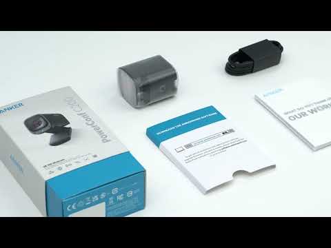 Internetinė kamera Anker PowerConf C200 Webcam, 2K raiška, juodos spalvos