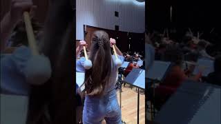 Dies Irae ''Requiem'' by G.Verdi - Oksana Mykytiuk🥁 #music #drums #bassdrum #shorts #viral