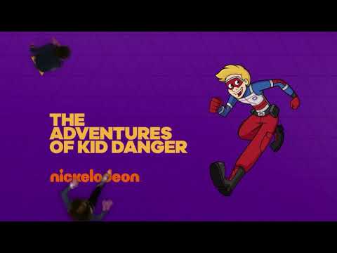 Nickelodeon Bananana On TV3 Ident - The Adventures Of Kid Danger