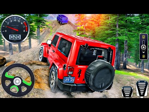 4x4 Offroad Jeep Driving Simulator 3D 🚙 | SUV Jeep Extreme Driving | Android Gameplay 2026