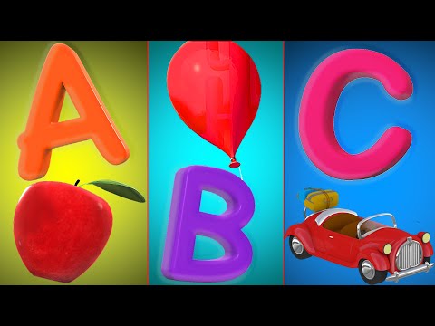 ABC Song with ChuChu Toy Train - Alphabet Song for Kids -  Jugnu Kids