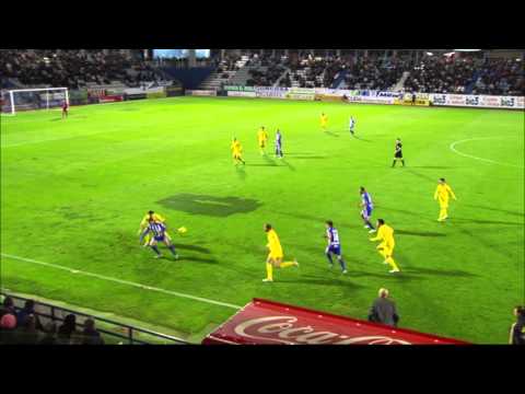 La Liga | Gol de Yuri (1-0) en el SD Ponferradina - Hércules CF | 28-10-2012 | J11
