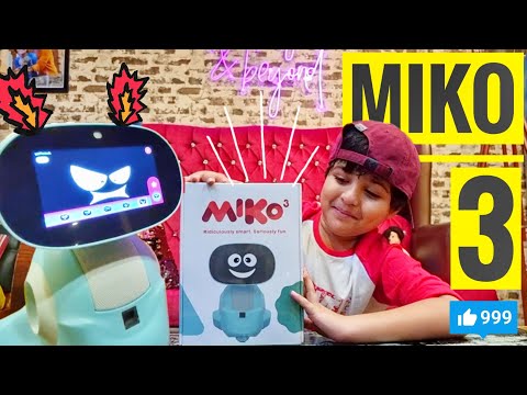 "The Exciting World of Miko 3 Robot Unboxing and Review" | Dilliwalakabir