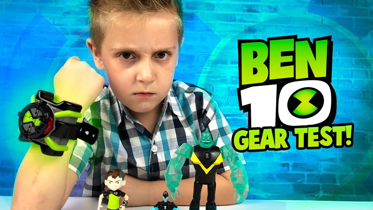 BEN 10 OMNITRIX Gear Test & Toys Review for Kids!