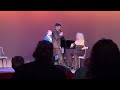 Jeremy Jordan, with his voice "under the weather", gets a helping hand