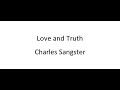 Love And Truth Charles Sangster