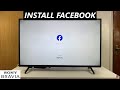 How To Install Facebook On Sony Smart TV