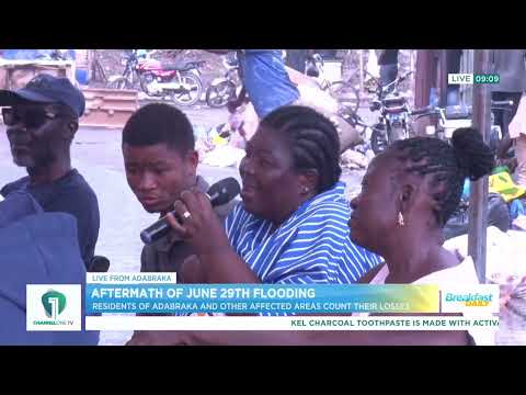 WATCH: “My Life’s Hard Work Is Gone” – Trader Loses 15 Shops in Flood Disaster