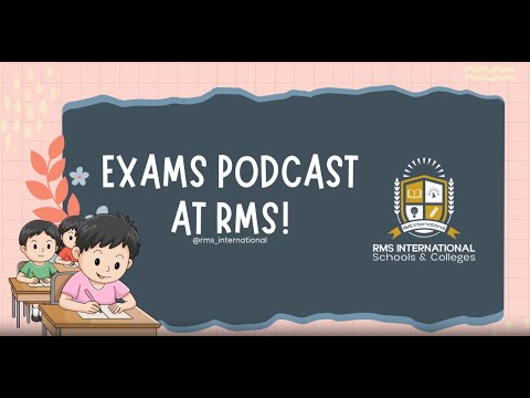 🎙️😄 Exam Podcast at RMS!