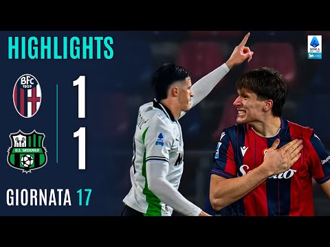 Video highlights della Bologna vs Sassuolo (1 a 1) - Giornata 17 - Fantacalcio e fantamedie