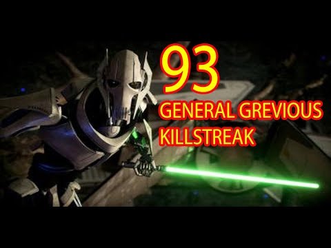 93 General Grievous Killstreak- So Close To A World Record