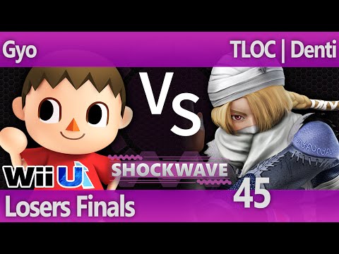 SW 45 Smash 4 - Gyo (Villager) vs TLOC | Denti (Sheik) - Losers Finals