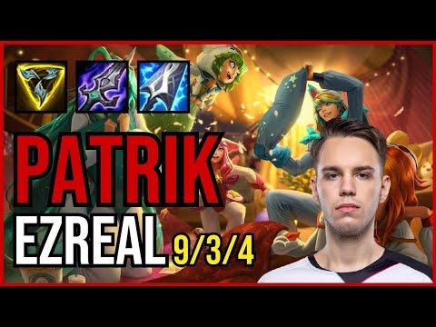 PATRIK - EZREAL vs JHIN ADC - EUW Challenger - Patch 11.5 QUADRAKILL