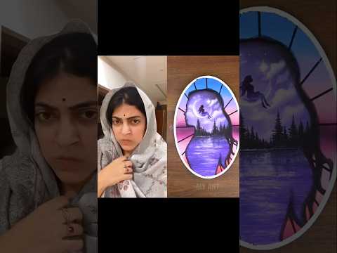 Aap ke yaha bhi aisa hota hai ky ? #rjkarishma #painting #myart #craftbymanisha