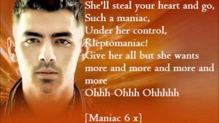 Joe Jonas - Kleptomaniac (lyrics)