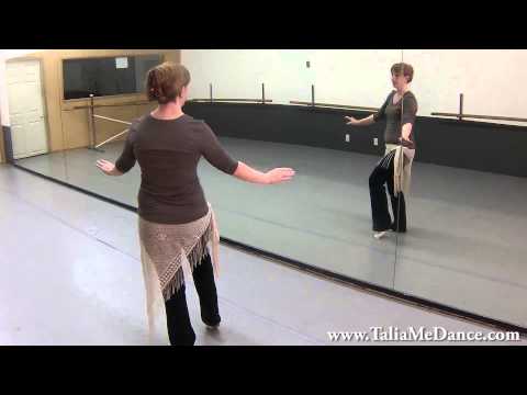 Video of Belly DanceLesson With Talia - Choreography to Gharjaria - 2 of 6 - S3:2 Lesson #67