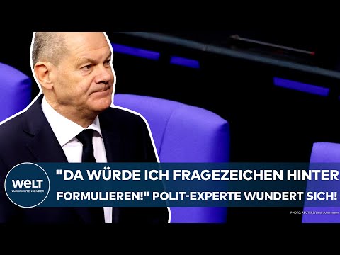DEUTSCHLAND: Olaf Scholz! "Da würde ich Fragezeichen hinter formulieren!" Polit-Experte wundert sich
