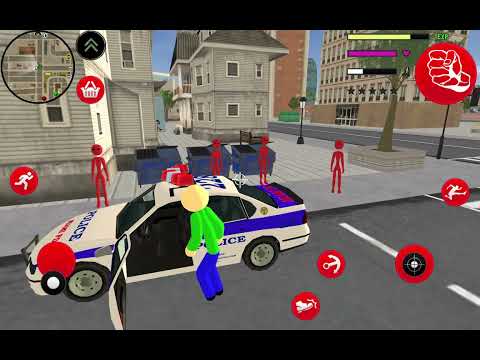 Baldi Stickman Rope Hero Vice Town Bodyguard Baldi Stickman Rope Hero