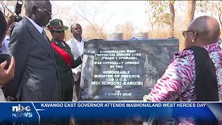 Download lagu Mashonaland West marks Provincial Heroes’ Day in Chinhoyi - nbc mp3