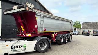 العربات نصف المقطورة شاحنة قلابة Stas S300CX Lift Axle Automatic roof Tarpaulin APK/TUV 12/2025 | صورة 4 - Autoline