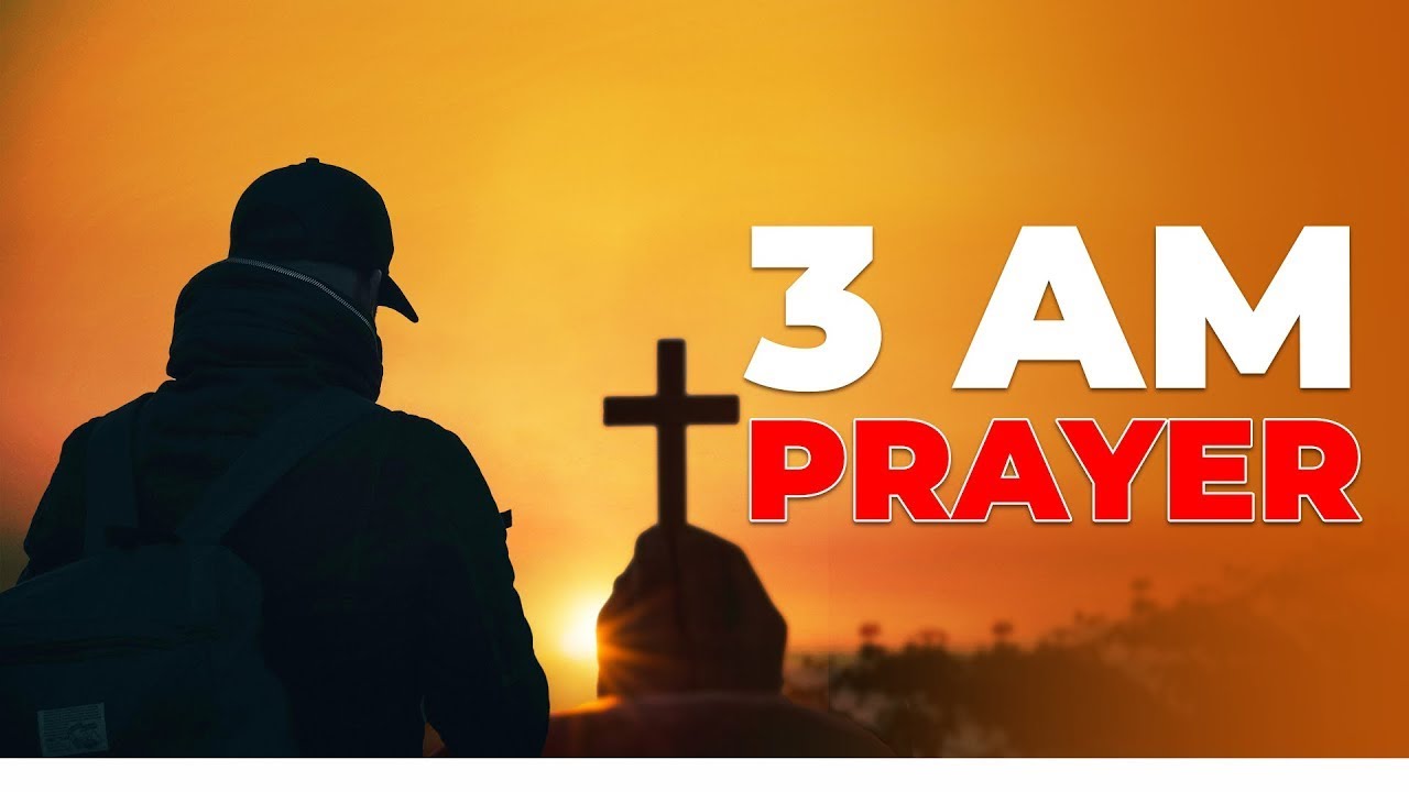 If You Wake Up Between 3am - 5am SAY This Powerful Meditation Prayer (Christian Motivation)