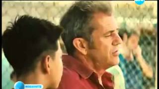 MEL GIBSON arriving in BULGARIA for THE EXPENDABLES 3 (2014) filming