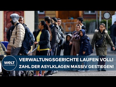 DEUTSCHLAND: Zahl der Asylklagen in mehreren Bundesländern massiv gestiegen!