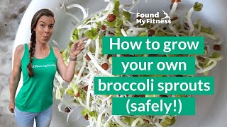 Rhonda Patrick: broccoli sprouts contain 100x more glucoraphanin than mature broccoli