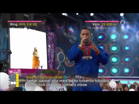 Jon Henrik Fjällgren och Aninia - En Värld Full Av Strider (LIVE HD)