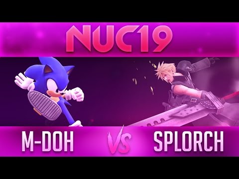NUC19 - M-Doh (Sonic) vs. SPLORCH (Cloud) - Pools - SSB4