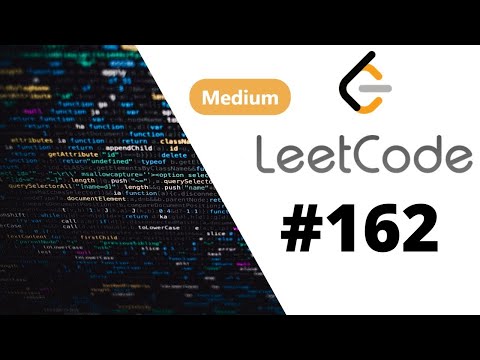 Leetcode 162 Find Peak Element Binary Search Java