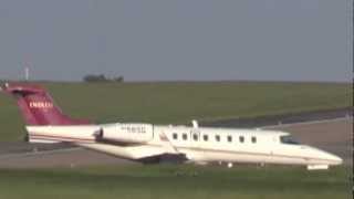 preview picture of video 'Leeds Bradford International Airport, Runway 32 Take-offs and Landings - 31st May, 2012 (1080 HD)'